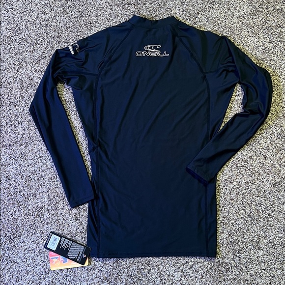 O'Neill Basic Skins Long Sleeve Performance Fit Rash Guard - Picture 3 of 10